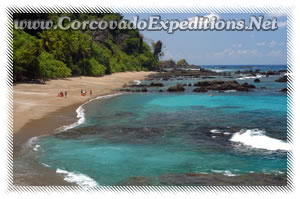 Beach at Cano Island