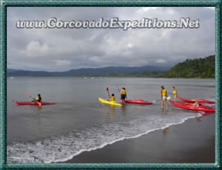 Ocean kayaking
