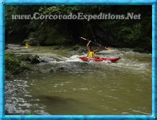 Kayacking en el rio