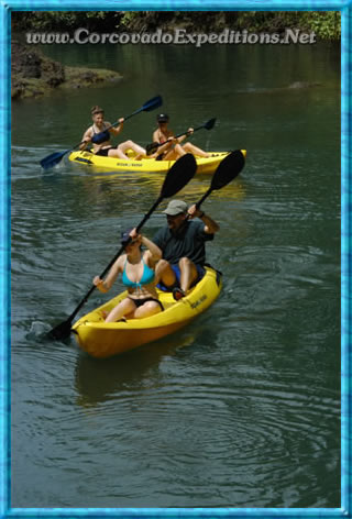 Kayaking en Bah&iacute;a Drake